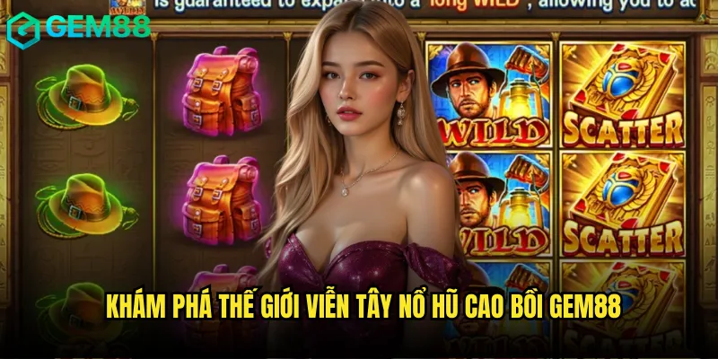 Khám phá thế giới Viễn Tây nổ hũ cao bồi gem88